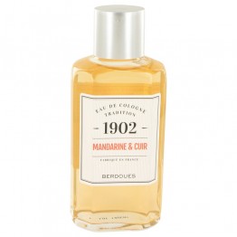 1902 Mandarine Leather by Berdoues Eau De Cologne 8.3 oz / 245 ml for Men