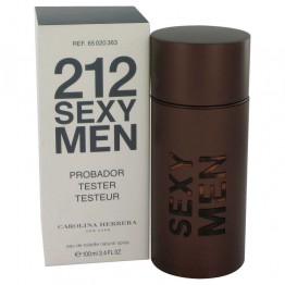 212 Sexy by Carolina Herrera Eau De Toilette Spray (Tester) 3.3 oz / 100 ml for Men