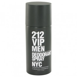 212 Vip by Carolina Herrera Deodorant Spray 5 oz / 150 ml for Men
