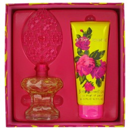 Betsey Johnson by Betsey Johnson Gift Set - 3.4 oz EDP Spray + 6.7 oz Shower Gel for Women
