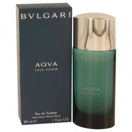 AQUA POUR HOMME by Bvlgari Eau De Toilette Spray 1 oz / 30 ml for Men
