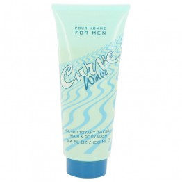 Curve Wave by Liz Claiborne Hair & Body Wash 3.4 oz / 100 ml for Men