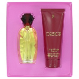 DESIGN by Paul Sebastian 2pcs Gift Set - 3.4 oz Eau De Parfum Spray + 6.7 oz Body Lotion for Women