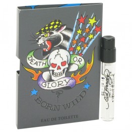 Ed Hardy Born Wild by Christian Audigier Vial (sample) .05 oz / 1 ml for Men