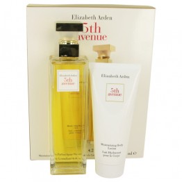 5TH AVENUE by Elizabeth Arden Gift Set - 4.2 oz EDP Spray + 3.3 oz Body Lotion for Women