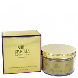 WHITE DIAMONDS by Elizabeth Taylor Body Powder Refillable 5.3 oz / 157 ml for Women