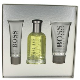 BOSS NO. 6 by Hugo Boss 3pcs Gift Set - 3.4 oz Eau De Toilette Spray + 2.5 oz After Shave Balm + 1.6 oz Shower Gel for Men