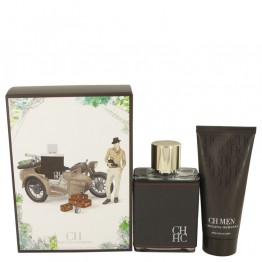 CH Carolina Herrera by Carolina Herrera Gift Set - 3.4 oz EDT Spray + 3.4 oz After Shave Balm for Men