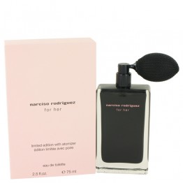 Narciso Rodriguez by Narciso Rodriguez Eau De Toilette with Atomizer (Limited Edition) 2.5 oz / 75 ml for Women