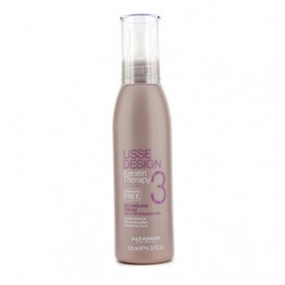 AlfaParf Lisse Design Keratin Therapy Detanling Cream - For Damaged Hair (Salon Size) 125ml/4.22oz
