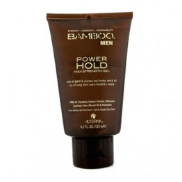 Alterna Bamboo Men Power Hold Max Strength Gel (For Strong Hair and Healthy Scalp) 125ml/4.2oz