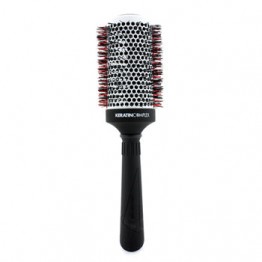 Keratin Complex Ceramic Technology Nano-Sliver Ions Heat Resistant Ceramic+Ionic Round Brush (3.5 Inch) 1pc