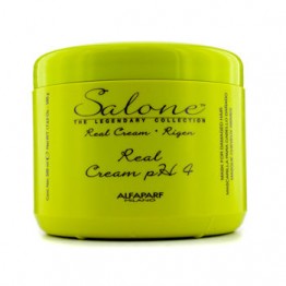 AlfaParf Salone The Legendary Collection Rigen Real Cream PH 4 Repair Mask (For Damaged Hair) 500ml/17.63oz