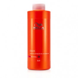 Wella Enrich Moisturizing Shampoo For Dry & Damaged Hair (Fine/Normal) 1000ml/33.8oz