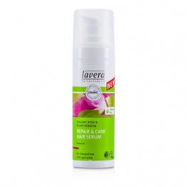 Lavera Organic Rose & Plant Keratin Repair & Care Hair Serum (For Stressed Hair with Split Ends) 30ml/1oz