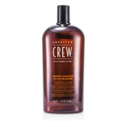American Crew Men Power Cleanser Style Remover Daily Shampoo (For All Types of Hair) 1000ml/33.8oz