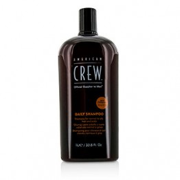 American Crew Men Daily Shampoo (For Normal to Oily Hair and Scalp) 1000ml/33.8oz