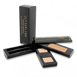 Fusion Beauty Ultraflesh Bronze Metalika Bronze & Glow Collection: 2x All Over Highlighter, 2x All Over Shimmer, 1x All Over Enhancer 5pcs