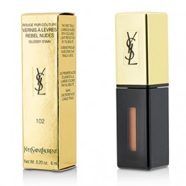 Yves Saint Laurent Rouge Pur Couture Vernis a Levres Rebel Nudes - # 102 Corail Mutin 6ml/0.2oz