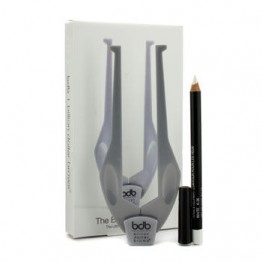 Billion Dollar Brows The Brow Buddy Kit - 1x Brow Buddy - Silver, 1x Khol Eyeliner - White 2pcs