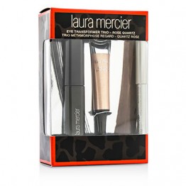 Laura Mercier Eye Transformer Trio (1x Mini Eye Glace 4g + 1x Mini Kohl Eye Pencil 0.85g + 1x Mini Mascara 5.7g) - Rose Quartz 3pcs