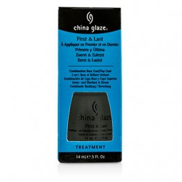 China Glaze First & Last (Base & Top Coat) 14ml/0.5oz