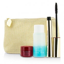 Clarins Perfect Eyes Collection:  1x Wonder Perfect Mascara, 1x Instant Smooth Perfect Touch, 1x Eye M/U Remover, 1x Bag 3pcs+1bag
