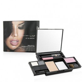 Maybelline Make Up Kit - Up In Smoke: (4x Shadows, 1x Highlighter, 1x Blush, 1x Eye liner, 1x Lip Color) -