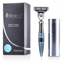 EShave 3 Blade Travel Razor - Blue 1pc