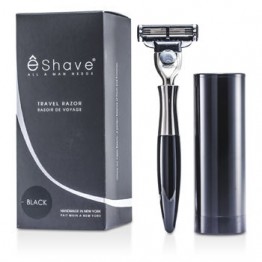 EShave 3 Blade Travel Razor - Black 1pc