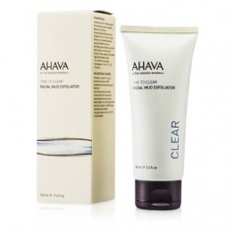 Ahava Time To Clear Facial Mud Exfoliator 250ml/8.3oz