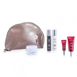 Christian Dior Diorshow White Reveal Set: Fresh Cream + Essence + Night Concentrate + One Essential 10ml + One Essential 2ml + Bag 250ml/8.3oz
