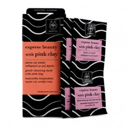 Apivita Express Beauty Gentle Cleansing Mask with Pink Clay 9946 6x(2x8ml)