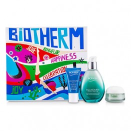 Biotherm Aquasource Set: Aquasource Deep Serum 50ml + Aquasource Gel 15ml + Aquasource Night 15ml 3pcs