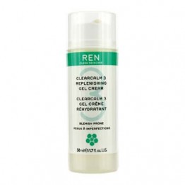 Ren Clearcalm 3 Replenishing Gel Cream (For Blemish Prone Skin) 50ml/1.7oz