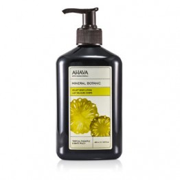Ahava Mineral Botanic Velvet Body Lotion - Tropical Pineapple & White Peach 400ml/13.5oz