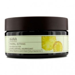 Ahava Mineral Botanic Velvet Body Butter - Tropical Pineapple & White Peach 235g/8oz