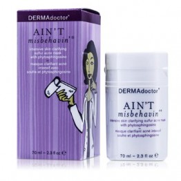 DERMAdoctor Ain't Misbehavin' Intensive Skin Clarifying Sulfur Acne Mask 70ml/2.3oz