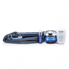 Biotherm Blue Therapy Set: Blue Therapy Cream SPF 15 50ml + Blue Therapy Serum 7ml + Biosource Micellar Water 30ml + Bag 3pcs+1bag
