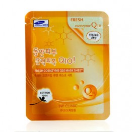3W Clinic Mask Sheet - Fresh Coenzyme Q10 250ml/8.3oz