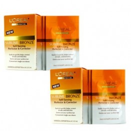 L'Oreal Sublime Bronze Self-Tanning Perfector & Corrector Duo Pack 2x8x2ml/0.06oz