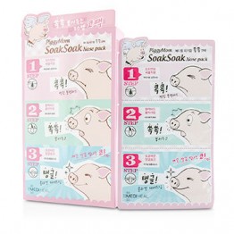 Mediheal PiggyMom SoakSoak Nose Pack 3-Step 20pcs
