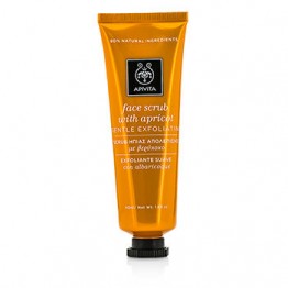 Apivita Face Scrub with Apricot - Gentle Exfoliating 250ml/8.3oz