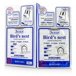 Bergamo 3Step Bergamo Mask Pack - Bird's Nest 10pcs
