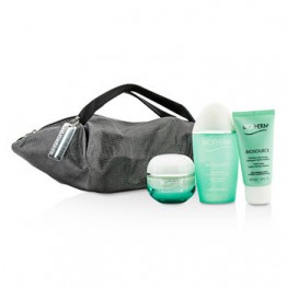 Biotherm Aquasource X Mandarina Duck Coffret: Cream N/C 50ml + Biosource FoamCleanser 50ml + Biosource ToningLotion 100ml + Handle Bag 3pcs+1bag