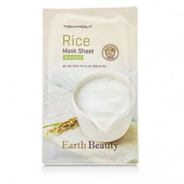 TonyMoly Earth Beauty Mask Sheet - Rice - Nutrition 5x35g/1.23oz