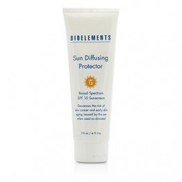 Bioelements Sun Diffusing Protector - Broad Spectrum SPF 15 Sunscreen - For All Skin Types - Salon Product (Unboxed) 118ml/4oz