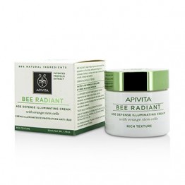 Apivita Bee Radiant Age Defense Illuminating Cream - Rich Texture 50ml/1.76oz