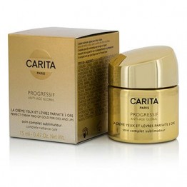Carita Progressif Anti-Age Global Perfect Cream Trio Of Gold For Eyes & Lips 15ml/0.47oz
