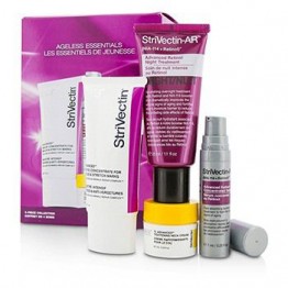 StriVectin Ageless Essentials Kit: Serum 7ml + Concentrate For  Wrinkles & Stretch Marks 30ml + Night Treatment 33ml + Neck Cream 7ml 4pcs